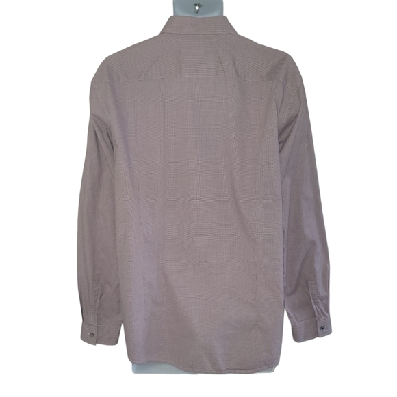 HUGO Boss Black Nemos Plaid Preppy Office Designer Luxury Dress Shirt - Men's - Picture 5 of 8